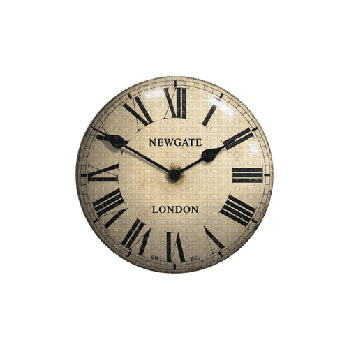 kikkapink deco scrap vintage clock - 免费PNG