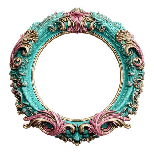 round circle frame deco rox - δωρεάν png