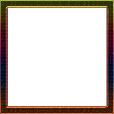 Metallic Square Frame - png ฟรี