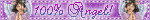 100% angel blinkie purple - GIF animado gratis