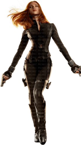 Scarlett Johansson in Black Widow - ingyenes png