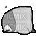 cute sleeping penguin pixel art animated - GIF animé gratuit