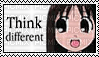 think different stamp - PNG gratuit