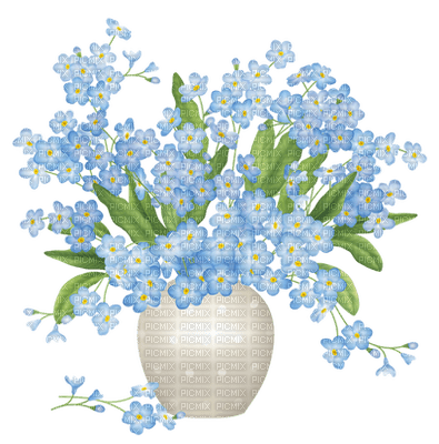 Kaz_Creations Flowers Deco Flower Colours Vase - png gratuito