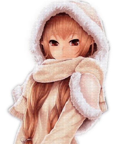 Rena pink Anime Girl Mädchen - безплатен png