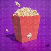 popcorn gif - GIF animado gratis