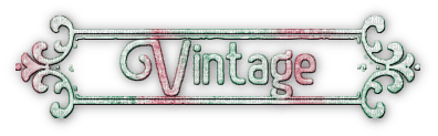 soave text vintage pink green - Free PNG
