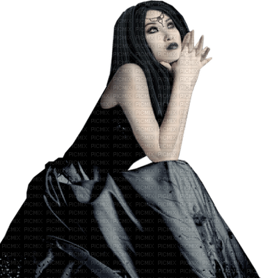 Kaz_Creations Woman Femme Gothic - png ฟรี
