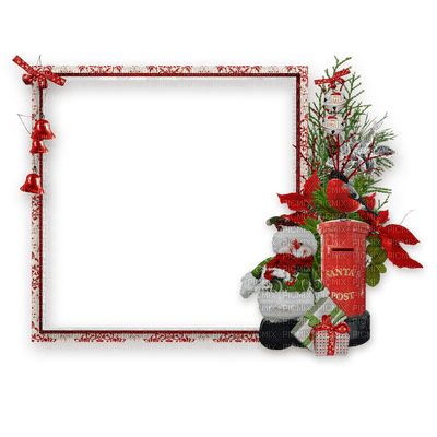 christmas-frame-minou52 - ücretsiz png