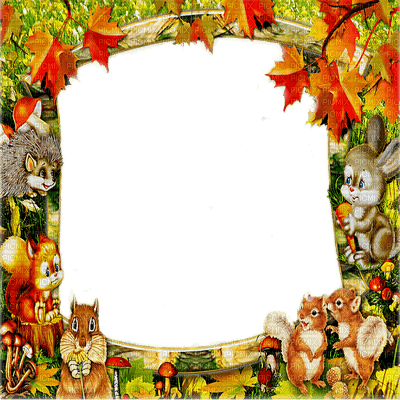 autumn frame by nataliplus - ilmainen png