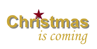 Christmas is Coming.Text.Victoriabea - безплатен png