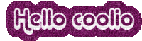 Hello Coolio - Δωρεάν κινούμενο GIF