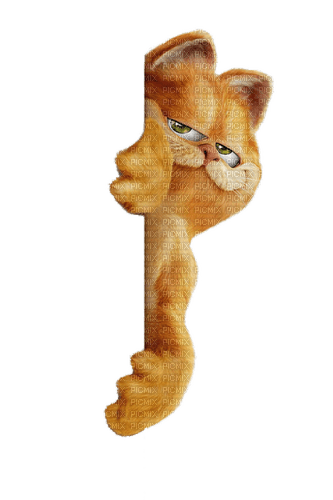 MMarcia gif Garfield - 免费PNG