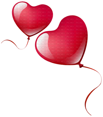 Kaz_Creations Valentine Deco Love Balloons Hearts - фрее пнг