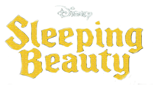 Sleeping Beauty text by nataliplus - 免费PNG