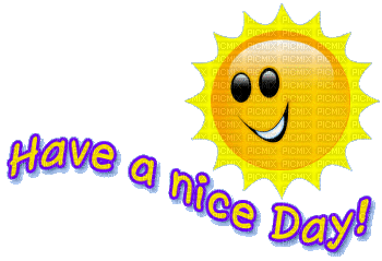 nice day - GIF animate gratis