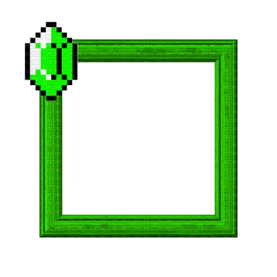 Small Green Frame - 無料png