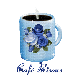 café bisous - Darmowy animowany GIF
