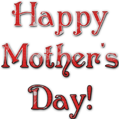 Happy Mother's Day Text - Bogusia - kostenlos png