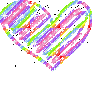 rainbow heart - Ilmainen animoitu GIF