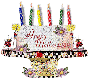 Mother's Day Cake - Безплатен анимиран GIF