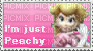 Princess Peach Stamp - Free PNG
