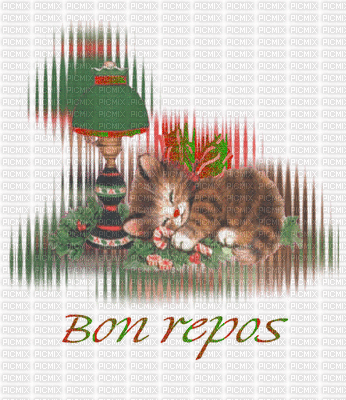 bon repos - Бесплатный анимированный гифка