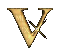 Kaz_Creations Alphabets Glitter Sparkle Letter V - Ilmainen animoitu GIF