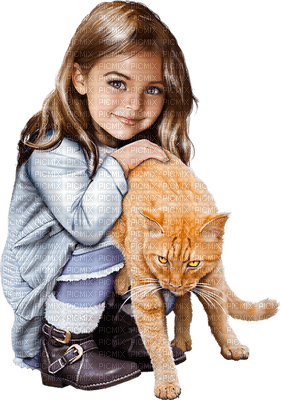 Kaz_Creations Children-Cat - png gratis