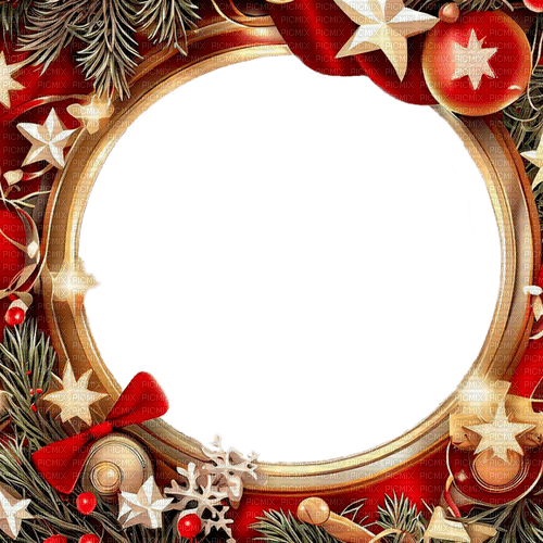 christmas frame by nataliplus - PNG gratuit