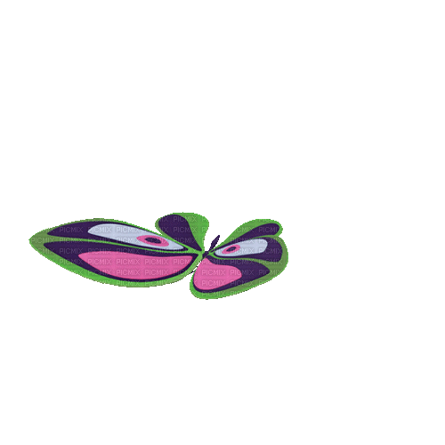 Mariposa volando ...Gif - GIF animate gratis