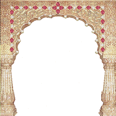 Temple India Frame - Gratis animeret GIF