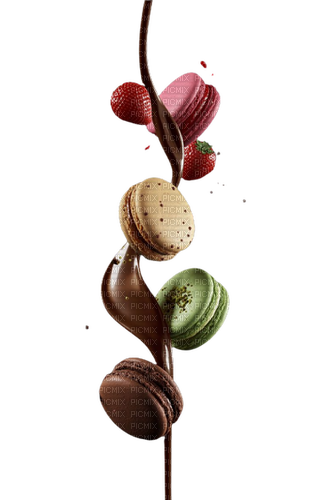 Cookie Chocolate Strawberry - Bogusia - Free PNG