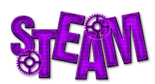 Steam.Text.Purple - nemokama png