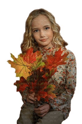 Kaz_Creations Baby Enfant Child Girl Autumn - безплатен png