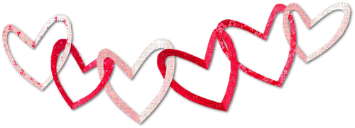 Hearts.Pink.Red - 無料png