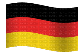 germany deutschland Allemagne flag flagge drapeau deco tube  football soccer fußball sports sport sportif gif anime animated - 免费动画 GIF