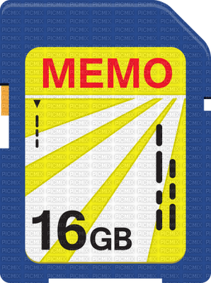 SD flash memory - PNG gratuit