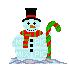 Bonhomme de neige - Gratis animerad GIF