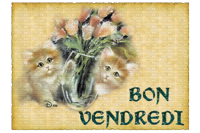bon vendredi - Бесплатный анимированный гифка