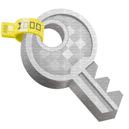 Splat Locker Key - PNG gratuit
