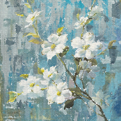 kikkapink spring background animated flowers - Δωρεάν κινούμενο GIF
