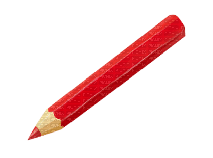 Crayon Red - Bogusia - Free PNG