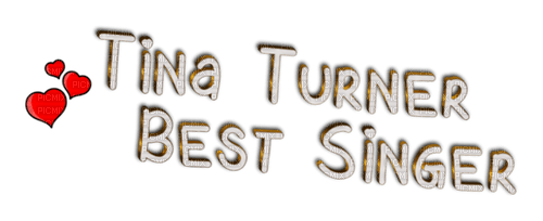 Tina Turner Text - PNG gratuit
