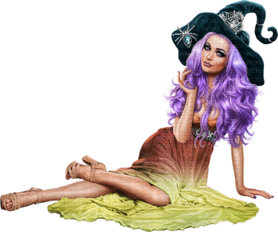bruja halloween by EstrellaCristal - δωρεάν png