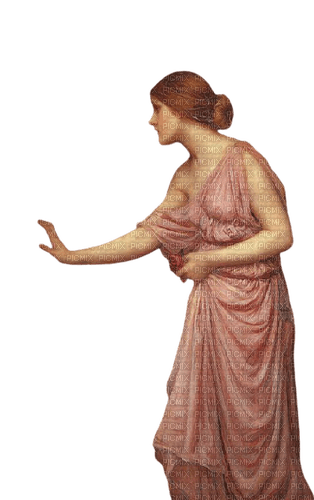 vintage woman touch - kostenlos png