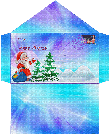 Santa Claus Letter ,Christmas, envelope - PNG gratuit