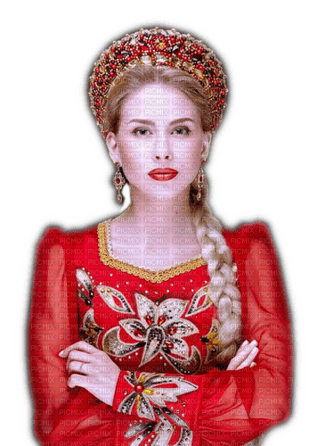 Rena red Russian Woman Mädchen Girl - zdarma png