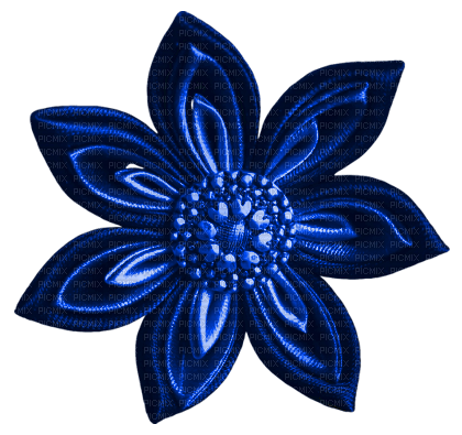 Christmas.Flower.Blue - darmowe png