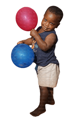 Kaz_Creations Child Boy With Balloons - 免费PNG